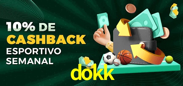 10% de bônus de cashback na dokk